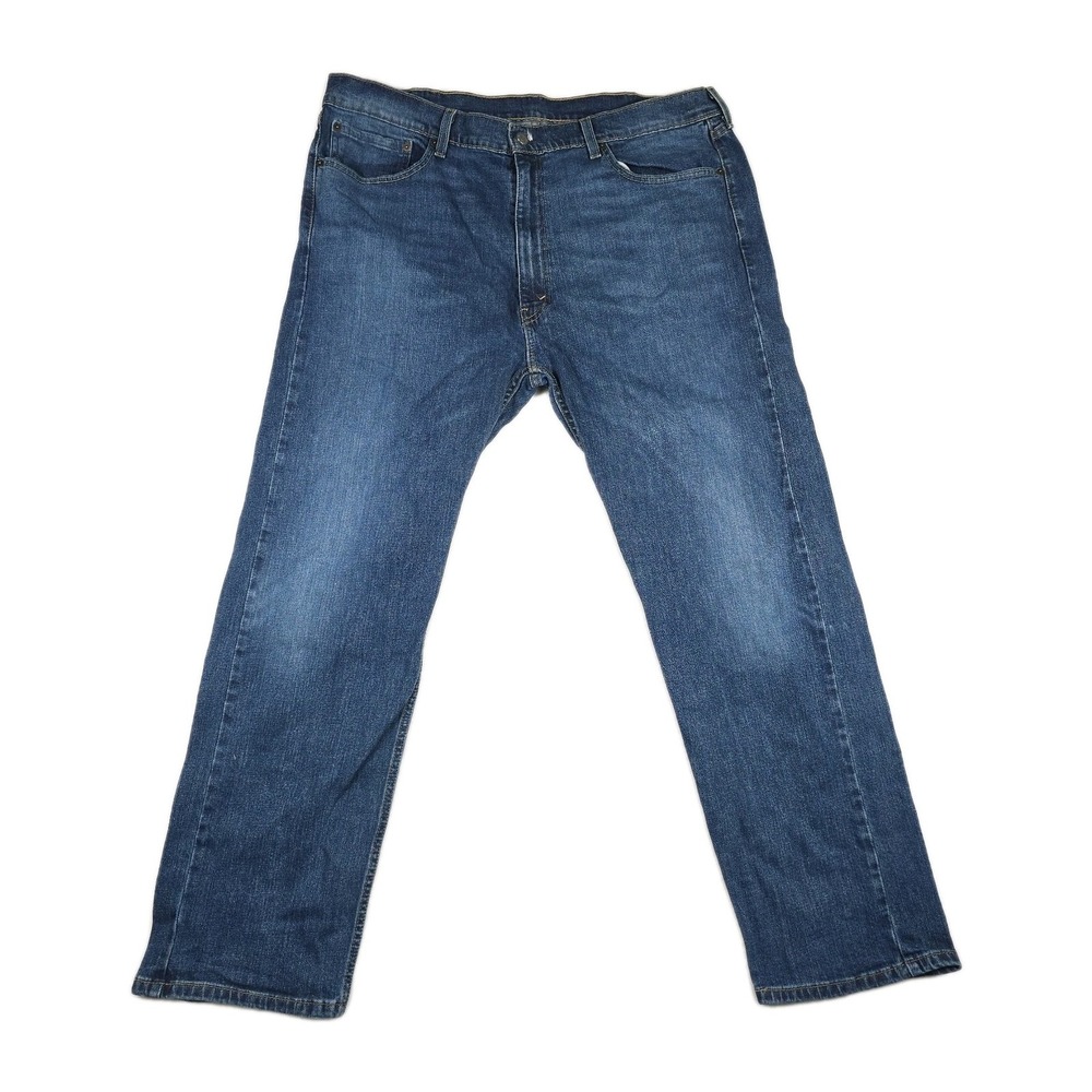 Levis 505 Men's Size 40x30 Straight Leg Blue Denim Levi Strauss